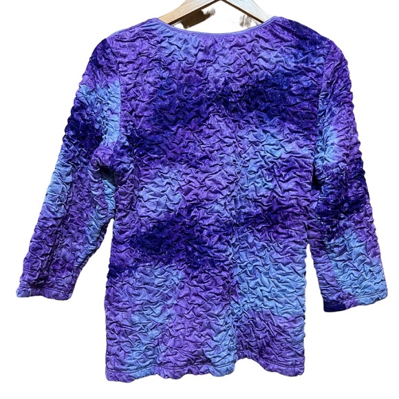ELEMENTZ 3/4 TOP - PURPLE UNICORN MIX - SIZE PETITE X-LARGE - Picture 3 of 11